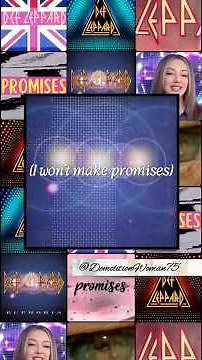 Def Leppard | Promises (Live - Vegas 2019) | Lyrics | GIF Video | Unofficial Video