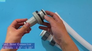 Pool Hose Connector,1.25" to 1.25" T-Joint Pool Hose Adapter Coupling for Filter Pumps & Pool Hoses,Leak-Proof,Durable Pool Maintenance Accessory