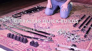 Designed for studio or stage, here's how to build a 3 tiered keyboard rack 👇 Full length video: https://youtu.be/2mGuAMSw3_o | Gibraltar Hardware