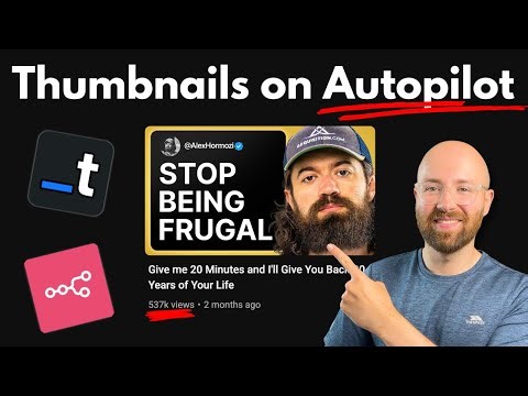 I Fully Automated My YouTube Thumbnails (No Canva)