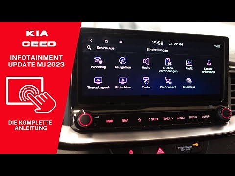 Kia Ceed (ProCeed, XCeed, SW) Infotainment und Multimedia Update MJ 2023 - Komplette Erklärung