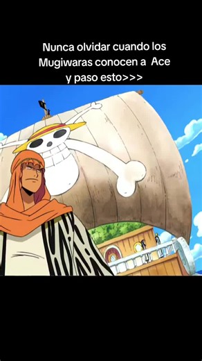 Los Mugiwaras conocen a Ace en One Piece