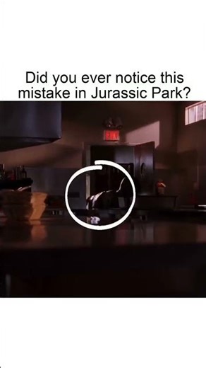 Jurassic Park Kitchen Scene Has a Hidden Crew Mistake 👀🦖