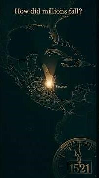 How the Aztec Empire Fell in 1521 | Fall of Tenochtitlan | World History Shorts