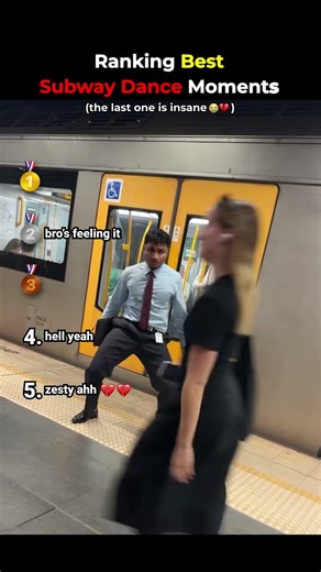 Ranking Best Subway Dance Moments