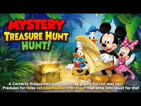 The Great Treasure Map Challenge! | Mickey & Friends Fun Adventure