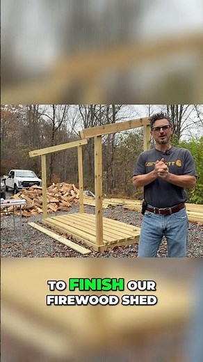 How to Build a Durable Firewood Shed: Step-by-Step Progress Update