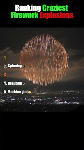 Ranking Craziest Firework Explosions💥