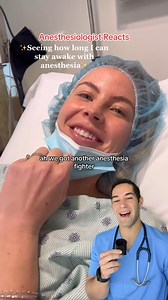 She put up a good fight! #anesthesia #propofol #surgery #anesthesiologist | Doctor Myro