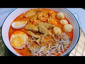 HOMEMADE CURRY LAKSA SOUP (SIMPLE RECIPE)