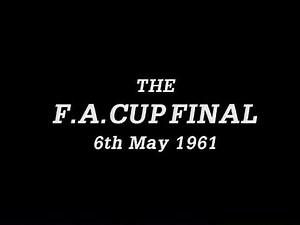 1961 FA Cup Final Spurs v Leicester City Official BBC DVD