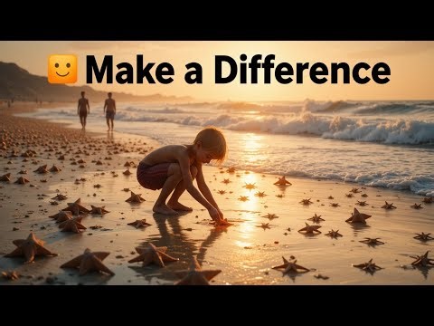 The Starfish Story | Motivational & Inspirational Short Story in English