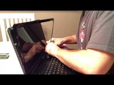 Laptop screen replacement / How to replace laptop screen HP Pavilion DV6t-7000 DV6 7000 DV6-7000
