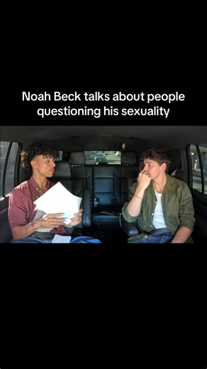 Noah Beck Discusses Authenticity and Sexuality