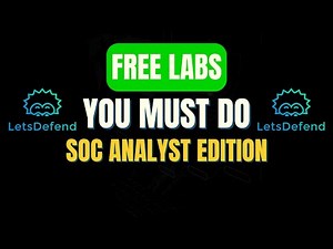 5 FREE Labs You MUST DO (LetsDefend)