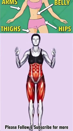 Do this morning and evening exercises for 10 days to get Hips,thighs,good arms size and nice waist.