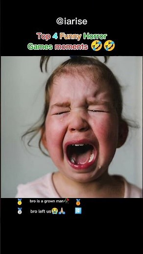 Top 4 Funniest Horror Game Moments that made me poop my pants & Laugh!#shorts