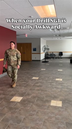 Sergeant First Class Quiñones on Instagram: "When your Drill Sergeant is socially awkward! We’ve all been there! Do Pushups! Leave me alone"