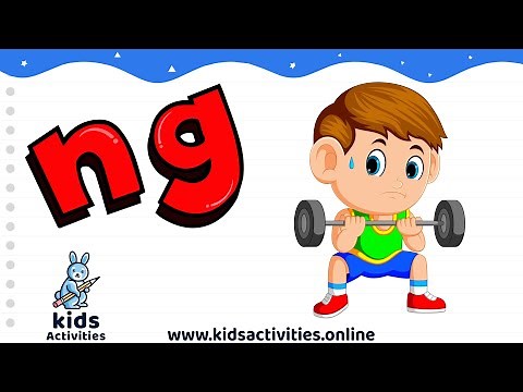 Phonics Sounds Phase 3: ng sound jolly phonics