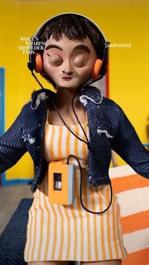 20K views · 125 reactions | High stakes and high-end cuisine Women Wearing Shoulder Pads, the new stop-motion comedy series, premieres tomorrow across Europe on HBO Max, on Warner TV Next (France) and Channel 4 (UK & Ireland) #adultswimeurope #womenwearingshoulderpads #cinemafantasma #adultswim #stopmotion | Adult Swim UK & Europe | Facebook