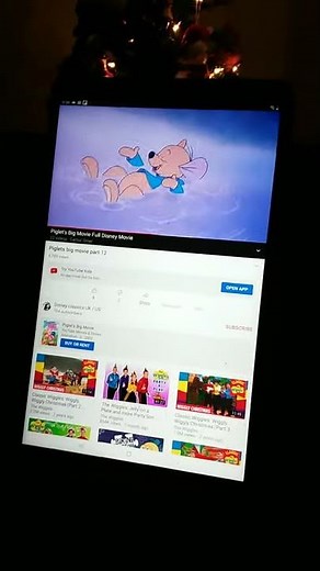 piglet big movie trigger roo Zachary Christopher robin owl pooh a very merry pooh year
