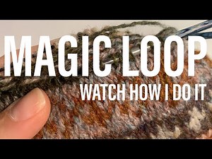 MAGIC LOOP KNITTING | watch how I knit small colorwork circumferences in the round