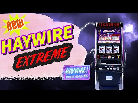 Return of a classic!⚡️New HAYWIRE EXTREME Slot Machine 🎰 Demonstrated at IGT Showroom 🤠