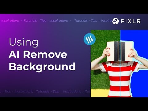 Pixlr 2024 AI Remove Background Tutorial