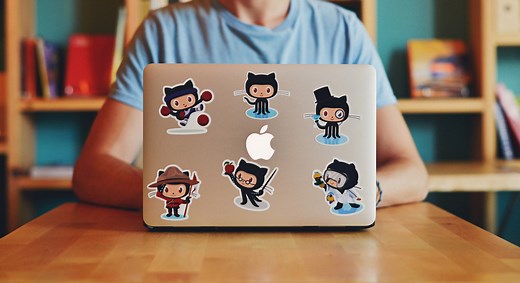 Custom laptop stickers | Vinyl stickers | Sticker Mule Australia