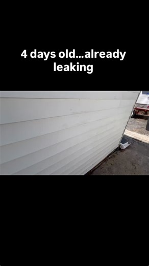 Reitzel Roofing and Exteriors on Instagram: "💧 Brand new roof. Immediate leak. This plastic roof was installed four days ago, yet water is already getting inside. When we inspected it, the problems were obvious: ❌ No flashing where the roof meets the sidewall ❌ Low-slope sections covered with shingles instead of a membrane ❌ No proper waterproof transition points Roofs fail fast when slope and flashing are ignored — no matter how new the materials are. At Reitzel Roofing & Exteriors, we build r