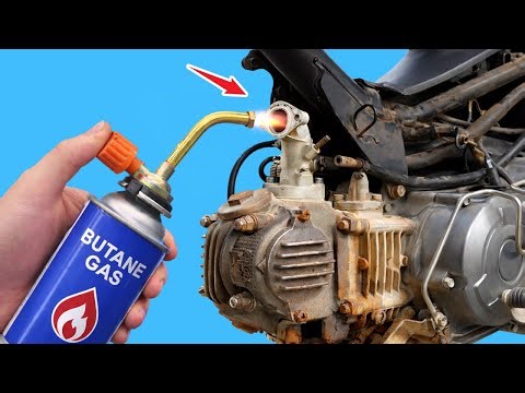 You’ll never buy gasoline again! Convert a gasoline motorcycle to LPG/CNG gas power