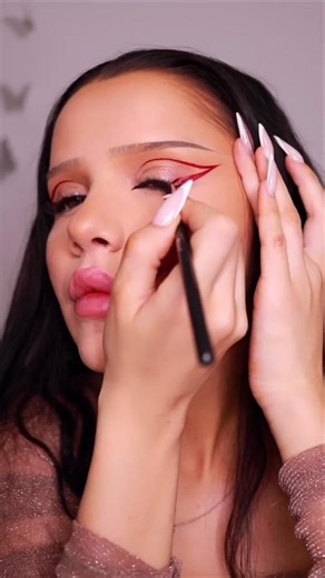 Super quick makeup tutorial for this Christmas ❤️