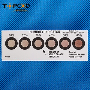 [Hot Item] 6 Points Cobalt Dichloride Free Humidity Indicator Card (HIC) for PCB Industry