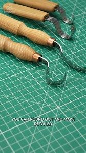 20 reactions | Calling all spoon-carving enthusiasts and crafty creators! We've got a treat for you that'll have you carving up a storm 籠 https://bit.ly/3D3ULZ6 Introducing the S11 Hook Knife Set, your new best friend in the world of wood carving. Designed specifically for spoon carving and a range of other intricate projects, this set of four versatile hook knives will have you carving away with unmatched precision and ease ✨ | BeaverCraft | Facebook