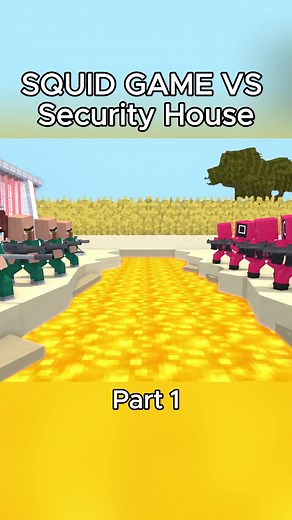 Minecraft Animation: Squid Game vs Security House
