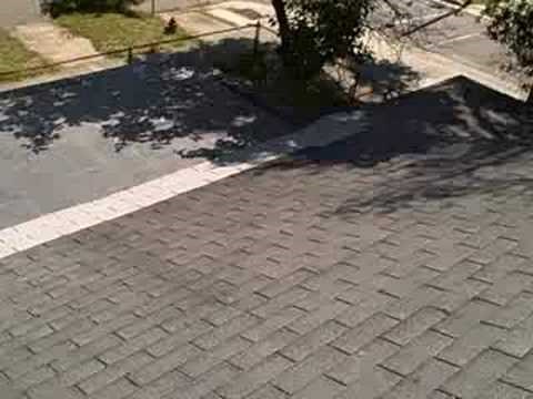 Installing EPDM rubber on shingle low slope transition
