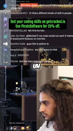 Web dev speedruns failing a mock interview