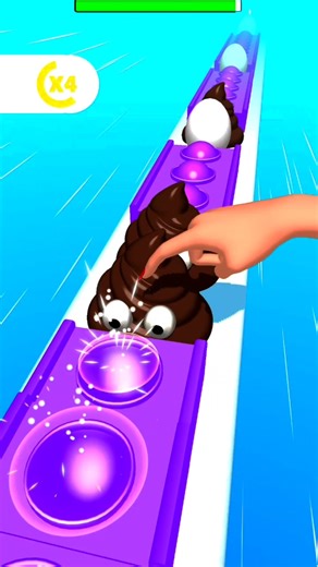 Low to Fast Happy Pop Run Level - 72 #funnygameplay #viralshorts #games #ytshots