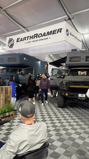 EarthRoamer | EarthRoamer makes an appearance at Barrett-Jackson Scottsdale 2023!!! #barrett_jackson #earthroamer #offroading #boondocking #offgrid #4x4 | Instagram