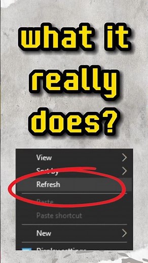 What Does "Refresh" on PC Actually Do?