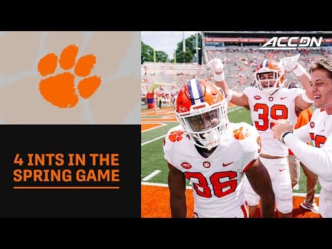 Timely Interceptions Highlight Clemson's Spring Game