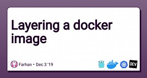 Layering a docker image
