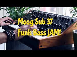 Moog Funk Bass Jam - Mike Pensini on Sub 37 (Subsequent 37)