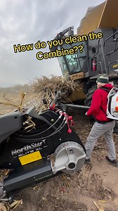 39K views · 193 reactions | Cleaning the Combine is Dirty work! #farm #farming #farmlife #familyfarm #agriculture #reelsvideo #reels #tractor #country #work #fyp #harvest #hardwork #caseih #johndeere | Titman Farms | Facebook