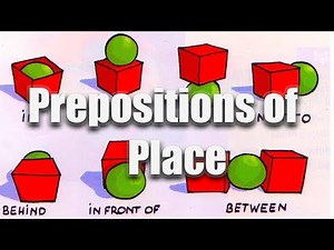 Prepositions of Place and Movement in English || English Lesson ||
