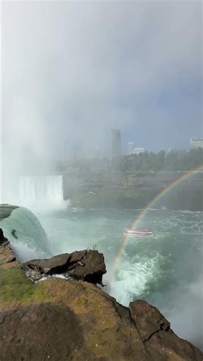 Niagara Falls 🇨🇦 | Nature’s Power & Beauty in 4K 💦✨#shorts