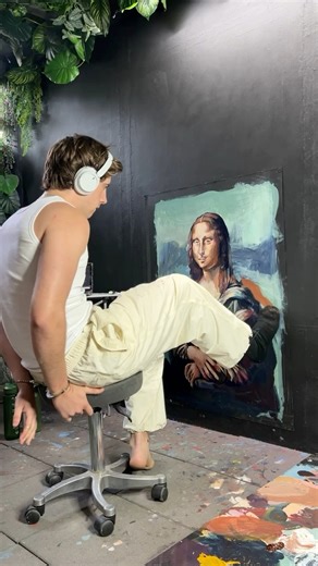 37K views · 455 reactions | Da Vinci Took 16 years to paint the Mona Lisa Artist: Jensen Dean | Art Daily | Facebook