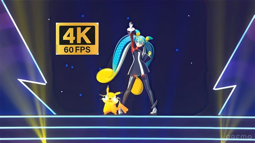 【4K60帧】千万伏特的冲击！初音未来《ボルテッカー/伏特攻击！》，感受极致丝滑的电音盛宴！