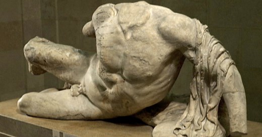 Elgin Marbles Statue is loaned to Russia in controversial move