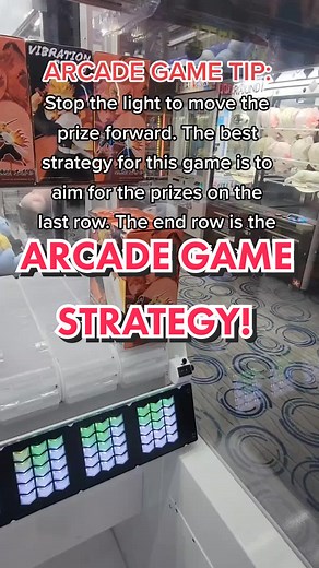 This is one of my most popular tips at the arcade! #arcade #arcadegame #arcadewins #round1arcade #arcadefriends #arcadetips #arcadejackpot #clawboss #arcadeboss